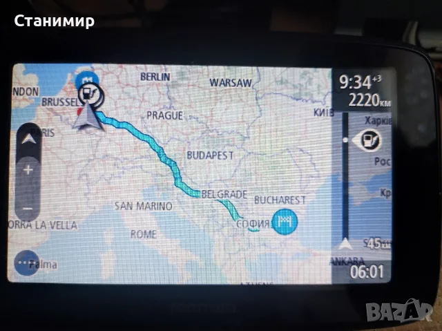 Продавам Професионална GPS Навигация за Камион TomTom GO Professional 520 (5 инча, Wi-Fi), снимка 5 - TOMTOM - 55621454