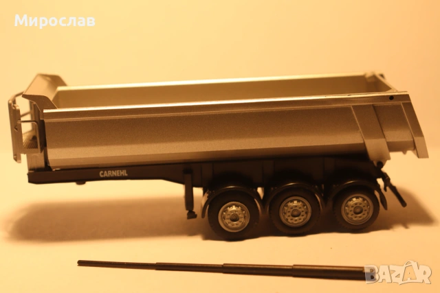 HERPA H0 1/87 ГОНДОЛА РЕМАРКЕ САМОСВАЛ КАМИОН МОДЕЛ, снимка 2 - Колекции - 55077664