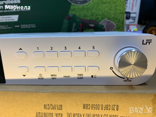 Кухненско радио с цветен дисплей / DAB RADIO / Bluetooth Радио / FM Радио, снимка 5 - Радиокасетофони, транзистори - 54748799
