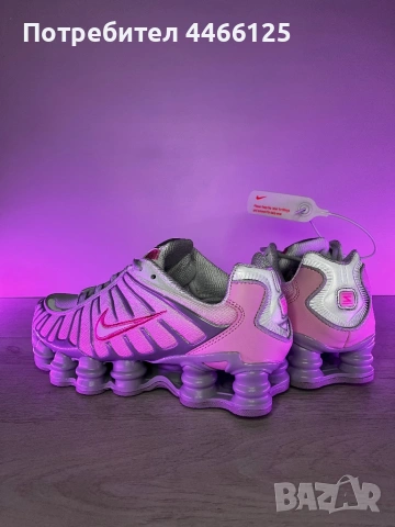 Nike Shox Tl НАЛИЧНИ | Доставка 1 ден | Преглед и тест, снимка 4 - Дамски ежедневни обувки - 54636331