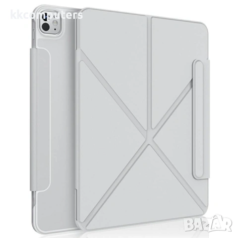 XUNDD XDD-0014 калъф за iPad Pro 13 (2025-2024) – PU+PC, подставка, магнитно, Pen Holder – 3 цвята, снимка 3 - Калъфи, кейсове - 54519833