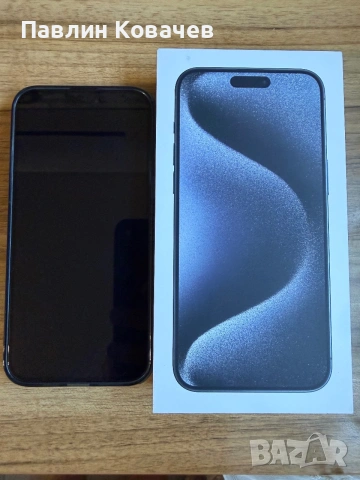 Продавам мобилен телефон iPhone 15 Pro Max Blu 512 GB!, снимка 4 - Apple iPhone - 55049646