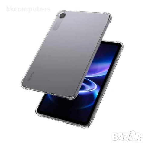 Xiaomi Redmi Pad 2 SE/Pad 2 9.7" калъф – прозрачен TPU, анти-ударен, калено стъкло, снимка 2 - Калъфи, кейсове - 54631816