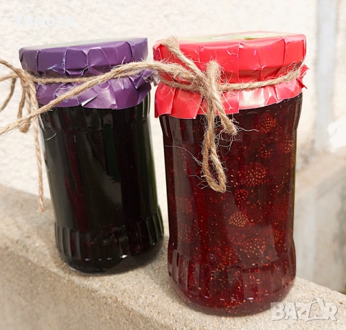 сладко от горски  ягоди и боровинки