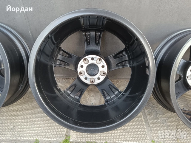 ОРИГИНАЛНИ джанти 18 ' цола 5x112 МЕРЦЕДЕС / MERCEDES BENZ ET38 8J + датчици, снимка 16 - Гуми и джанти - 54200716