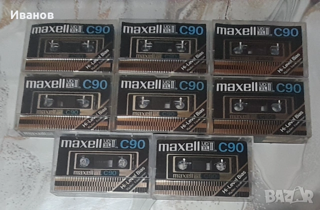 MAXELL / Златен / - 90 мин. - хром, снимка 2 - Аудио касети - 52277685