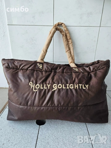Holly Golightly голяма ватирана чанта за рамо, снимка 4 - Чанти - 54715169