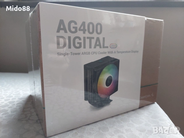 Охладител за процесор DeepCool AG400 DIGITAL ARGB, снимка 3 - Други - 55021118