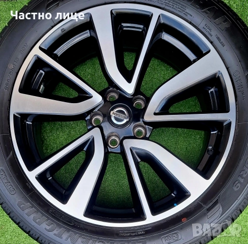 Продавам 4бр 19-ки джанти с летни гуми за Нисан X-Trail,Qashqai , снимка 5 - Гуми и джанти - 54125936