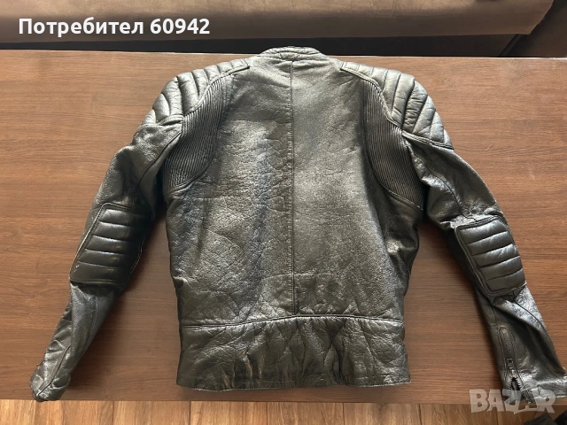 Дамско кожено мото яке Rider с протектори размер 52, снимка 2 - Якета - 54424272