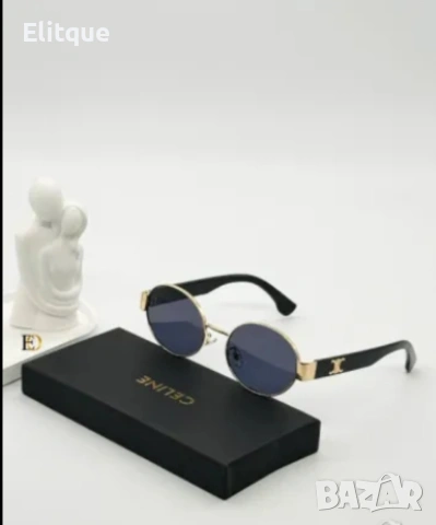 очила Gucci hermes celine Louis Vuitton с ув защита, калъф, кутия и кърпичка на марката , снимка 2 - Слънчеви и диоптрични очила - 54402074