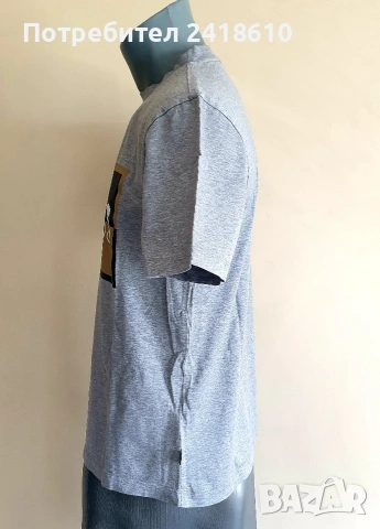 Hugo Boss Tessler 185  Mercerised  Cotton Slim Fit  Mens Size S ОРИГИНАЛ Мъжка Тениска!, снимка 3 - Тениски - 54398959