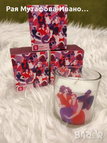 Свещ "Розова мисия"