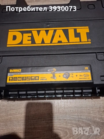 винтоверт dewalt DCD-709 нов , снимка 5 - Винтоверти - 54898522