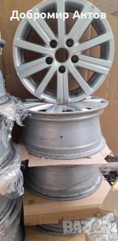 Оригинални Алуминиеви Джанти VW/Фолксваген Golf 6/Голф 6 15 цола 4 броя, снимка 2 - Гуми и джанти - 54679157