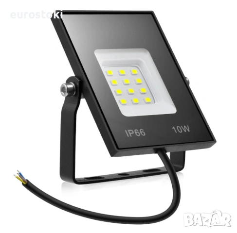 Мини външен LED прожектор ELEING, 10W,  800LM,  3000K (топло бяло), IP66