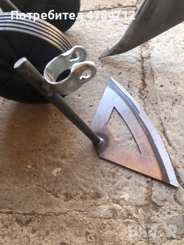 Уред на колела за лесно копаене с три приставки, снимка 2 - Други стоки за дома - 54172094