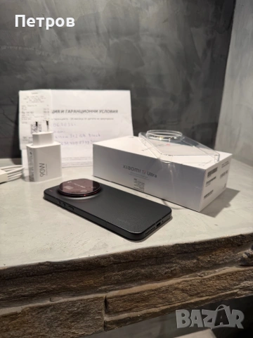 КАТО ЧИСТО НОВ Xiaomi 17 Ultra  512 GB + гаранция, снимка 3 - Xiaomi - 54838716