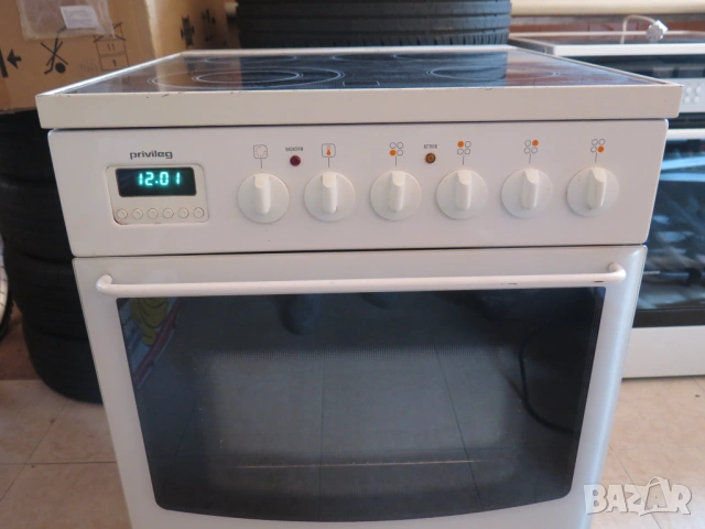 PRIVILEG-СВОБОДНОСТОЯЩА печка , 60см., снимка 3 - Печки, фурни - 54340154