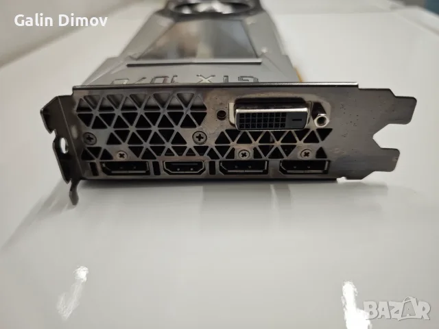 Nvidia GeForce GTX 1070 Founders Edition (8GB), снимка 2 - Видеокарти - 55325551