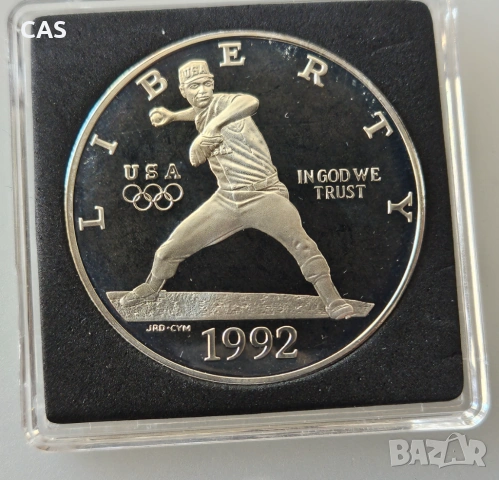 1 Долар 1992 САЩ - сребро 