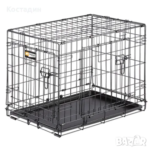 Сгъваема Клетка за Кучета - 60/75/90/105/120 - 5 размера - Dog-Inn - Ferplast