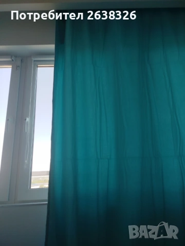 Плътни пердета светъл тюркоаз , снимка 3 - Декорация за дома - 54440705