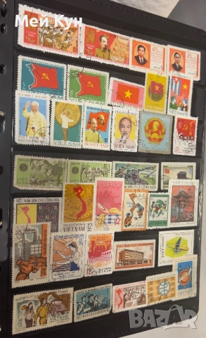 Класьор с пощенски марки , снимка 3 - Филателия - 36290917