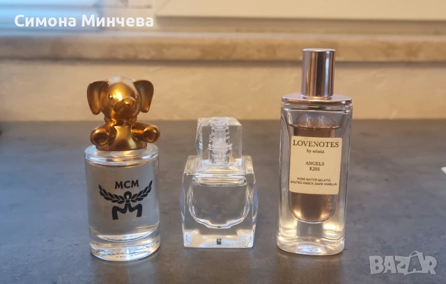 Миниатюри- Zen Elephant , XO Khloé , Ariana Grande Lovenotes Angels Kiss.