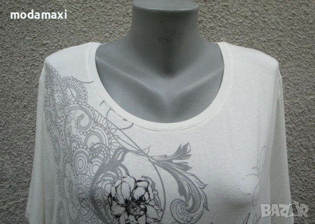3XL /4XL Нова  блуза Damart  , снимка 3 - Туники - 55126932