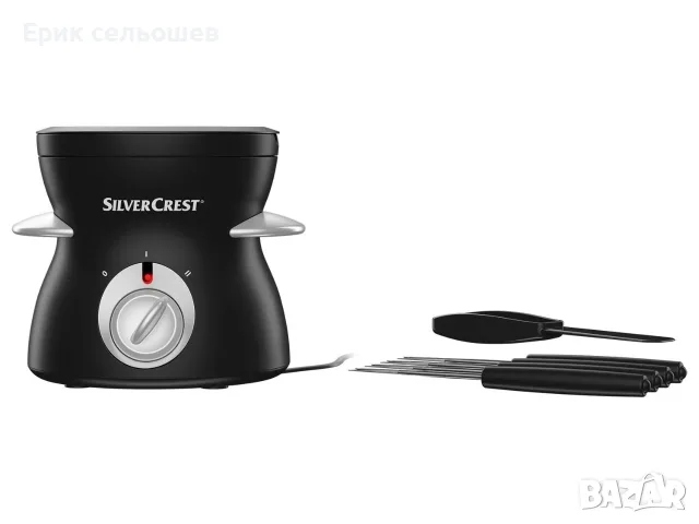 SilverCrest Електрически шоколадов фондю комплект 25W, снимка 2 - Други - 55423551