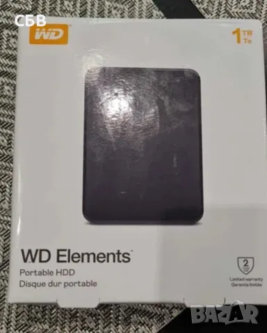 Преносим Твърд Диск WESTERN DIGITAL ELEMENTS , снимка 4 - Твърди дискове - 55360369