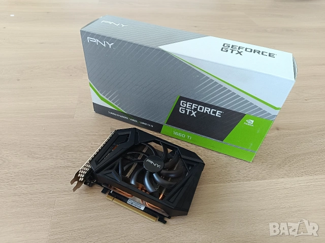 Видеокарти PNY GeForce GTX 1660 Ti, снимка 2 - Видеокарти - 54617831