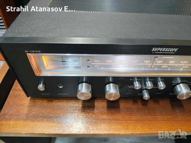 Superscope R-1232 (Marantz) Стерео Ресивър, снимка 10 - Ресийвъри, усилватели, смесителни пултове - 55286397