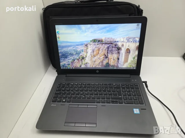 +Гаранция! Лаптоп hp Zbook 15 G3 Intel Core i7-6820HQ / QUADRO M2000M 4GB / 16GB RAM, снимка 3 - Лаптопи за работа - 55295954