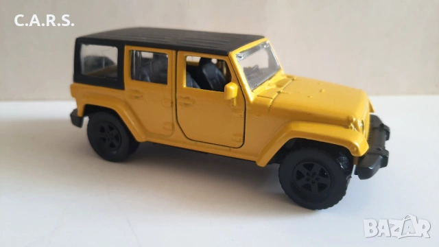 2015 Maisto Jeep Wrangler Unlimited - Мащаб 1:41, снимка 6 - Колекции - 54762581