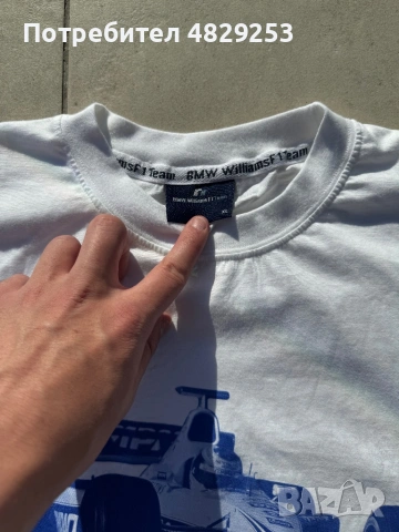 T shirt Vintage 2000 BMW Williams F1 FW22 , снимка 3 - Тениски - 54572938