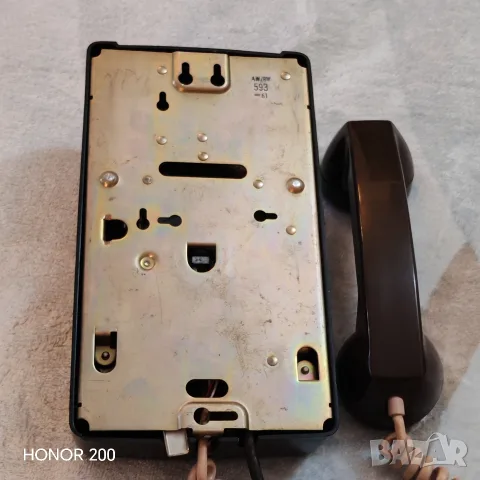 Винтидж стенен телефон Western Electric 593. , снимка 5 - Други ценни предмети - 55393279