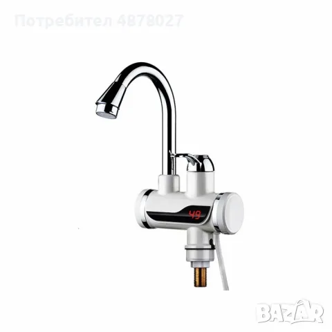 Смесител с проточен бойлер, за плот,  3000W + дисплей, снимка 5 - Бойлери - 55612380