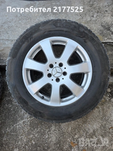 Оригинални джанти Mercedes ML W164 17” , снимка 6 - Гуми и джанти - 54548191