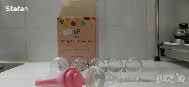 Биберон с дупки за гризане, снимка 2 - Прибори, съдове, шишета и биберони - 54022216