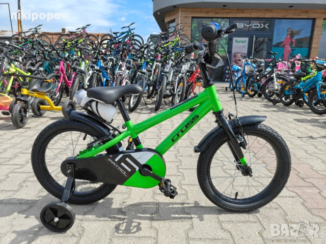 CROSS Велосипед 16" PATROL зелен