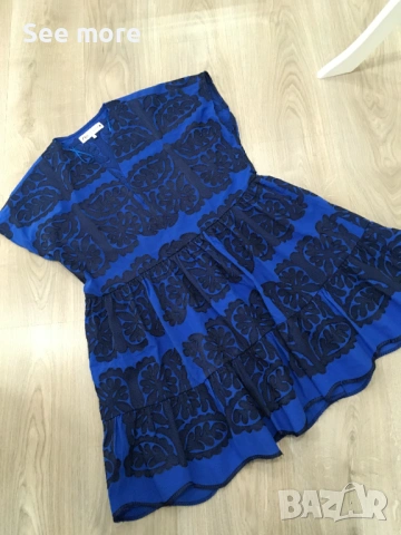 ZARA рокля с бродерии S, снимка 5 - Рокли - 54183607