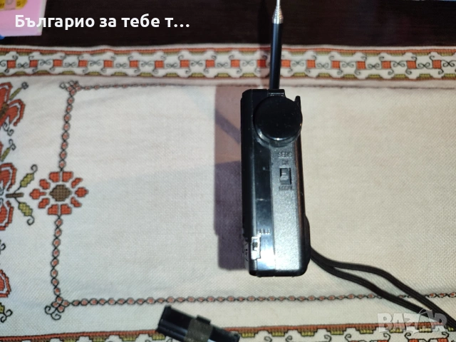 Използвано радио Panasonic RF-B10 FM/SW/MW World Radio., снимка 11 - Радиокасетофони, транзистори - 54081715