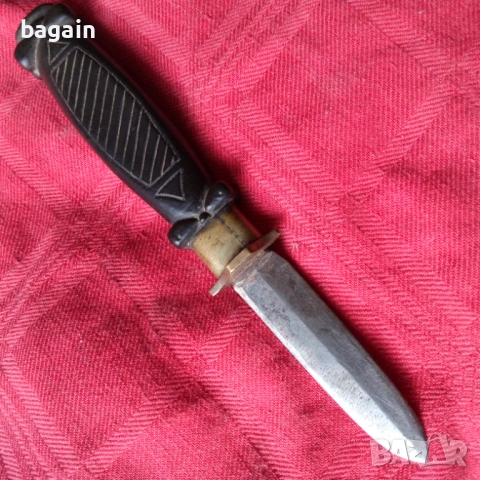 Окопна кама, нож. Бакелит , снимка 3 - Антикварни и старинни предмети - 54349317
