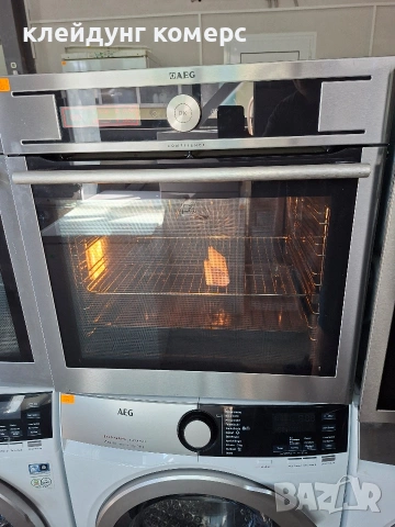 Фурна за вграждане AEG COMPETENCE MAXI PYROLIS мод.BY9304101M 74л. 