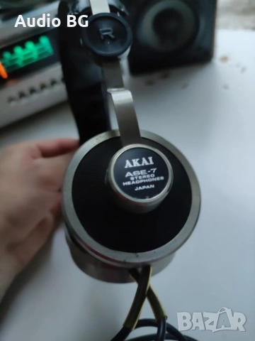 Akai ASE-7 Vintage Headphones Japan, снимка 2 - Слушалки и портативни колонки - 54729028