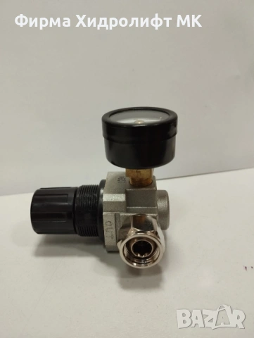 Регулатор за въздух с манометър CHELIC (ARX-150), 1/4", 10kg/cm2, 150psi, снимка 4 - Други машини и части - 54928809