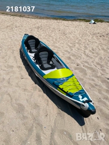 Надуваем каяк Tahe Breeze Full HP2 + гребла, снимка 6 - Водни спортове - 54864832
