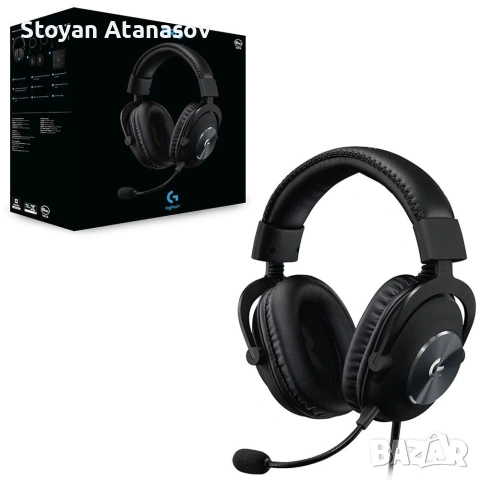 Геймърски слушалки Logitech pro , снимка 2 - Bluetooth слушалки - 55285667